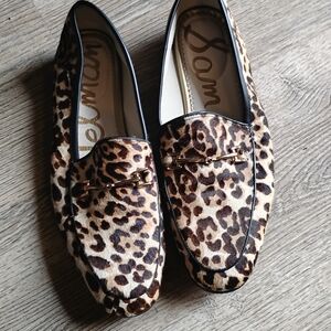 Sam Edelman Leopard Print Loafers